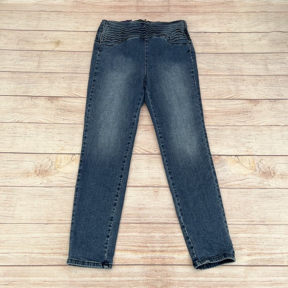 Soho Denim - SOHO NY&C Jennifer Hudson Women's Size 10 High-Waist Ankle Legging Blue Jeans